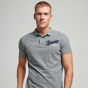 SUPERDRY 男裝 短袖 POLO衫 VTG SUPERSTATE POLO 灰