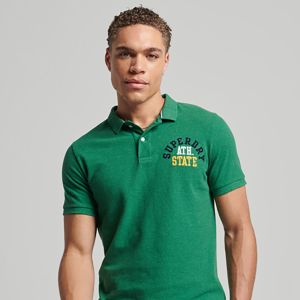 SUPERDRY 男裝 短袖 POLO衫 VTG SUPERSTATE POLO 綠