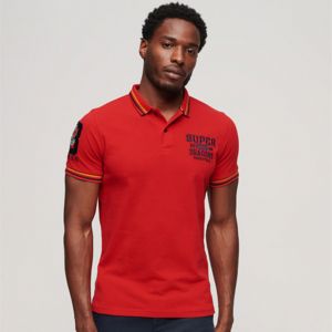 SUPERDRY 男裝 短袖 POLO衫 CNY Superstate Polo 紅