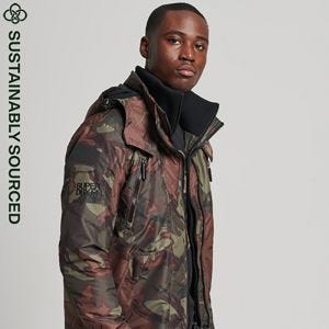 SUPERDRY 男裝 長袖 防風外套 MOUNTAIN WINDCHEATER 迷彩