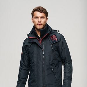 SUPERDRY 男裝 長袖外套 MOUNTAIN WINDCHEATER 海軍藍