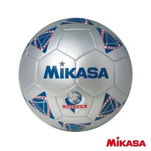 MIKASA SS51合成皮手縫足球 灰 #5