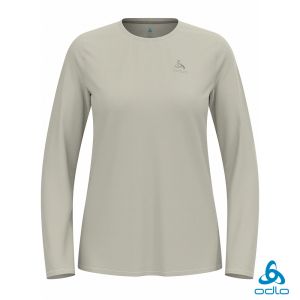 瑞士 ODLO 女 Zeroweight  Chill-Tec 長袖T-SHIRT 瑪瑙灰