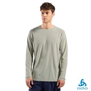 瑞士 ODLO 男 Zeroweight  Chill-Tec 長袖T-SHIRT 瑪瑙灰