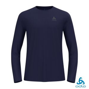 瑞士 ODLO 男 Zeroweight  Chill-Tec 長袖T-SHIRT 日蝕藍