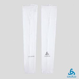 瑞士 ODLO CERAMICOOL 防曬袖套 白