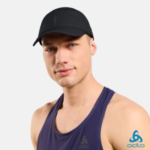 瑞士 ODLO PRO 透氣 防曬 運動帽 黑