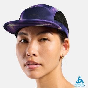 瑞士 ODLO LIGHT 透氣 運動帽 派對紫