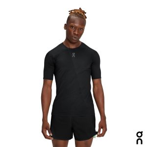 【瑞士 On 昂跑】男 Ultra 越野跑步短袖 黑