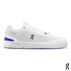【瑞士 On 昂跑】男 休閒鞋 THE ROGER Spin 純潔白/靛藍