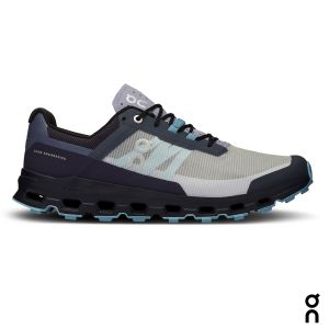 【瑞士 On 昂跑】男 越野跑鞋 Cloudvista 紫藍/水藍