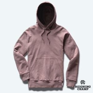 Reigning Champ 男/女 MID Terry Classic 連帽上衣 玫瑰粉