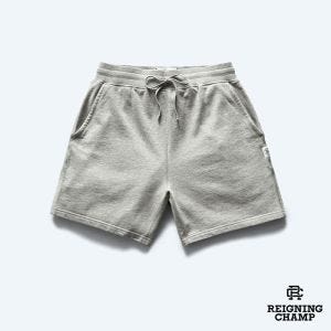 Reigning Champ 男/女 LT Terry 6吋短褲 霧灰