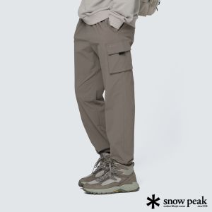 Snow Peak 男 Root 工裝縮口褲 深卡其色