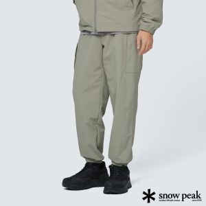 Snow Peak 中性款 Cample 工裝縮口褲 卡其灰