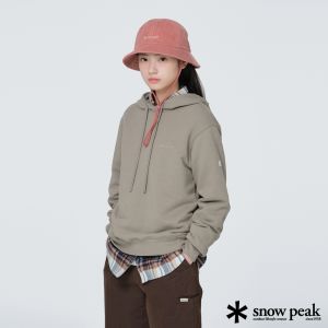 Snow Peak Land Women's連帽套衫 橄欖綠