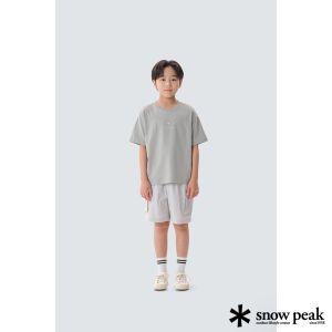 Snow Peak 兒童款 Aerocool Logo 短袖T恤 薄荷