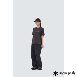 Snow Peak 男 遮陽帽 黑