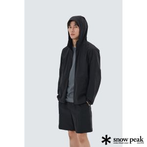Snow Peak 男 Cooling Thin-tech薄型風衣 黑