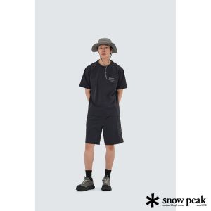Snow Peak 男 輕薄款 Fiance 短袖T恤 深海軍藍