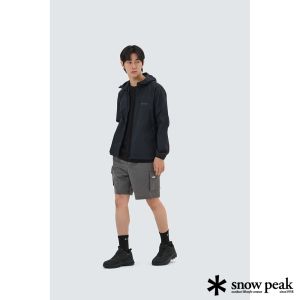 Snow Peak 男 超輕量防風外套 深海軍藍