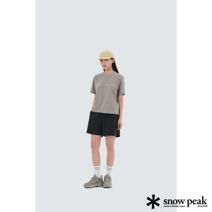 Snow Peak 女 涼感 Root 女款多功能短褲 黑