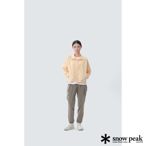 Snow Peak 女 Root 女款工裝慢跑褲 卡其灰