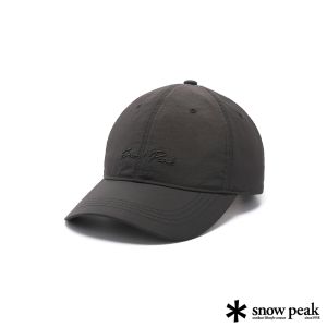 Snow Peak 中性款 Taslan 棒球帽 炭灰
