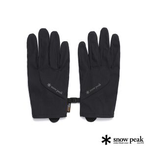 Snow Peak 中性款 Cordura 彈性手套 黑