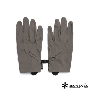 Snow Peak 中性款 Cordura 彈性手套 深卡其