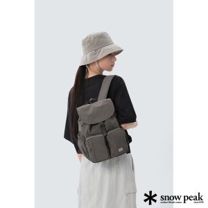 Snow Peak 女 Bright 帽子 棕灰