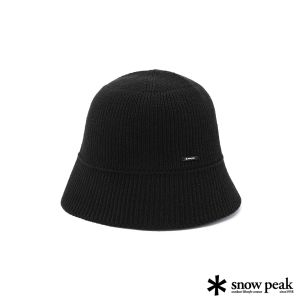 Snow Peak 女 夏季針織帽 黑