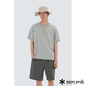 Snow Peak 中性款 Cample 寬邊帽 淺米