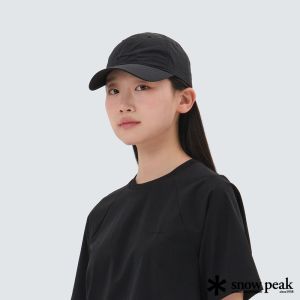 Snow Peak 中性款 Taslan 棒球帽 黑