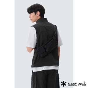 Snow Peak 中性款 Dual Tech 腰包 黑