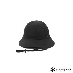 Snow Peak 中性款 Taslan 帽子 黑