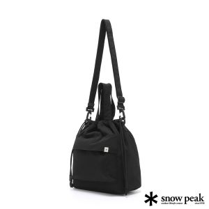 Snow Peak 女 Cample 中型水桶包 黑