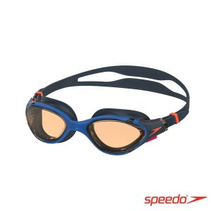Speedo 成人 運動泳鏡 Biofuse2.0 土耳其藍 / 琥珀