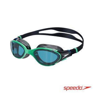 Speedo 成人 運動泳鏡 Biofuse2.0  深藍/綠