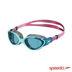 Speedo 女性 運動泳鏡 Biofuse2.0 海洋藍/紫