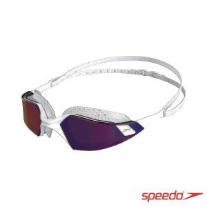 Speedo 成人運動泳鏡 Aquapulse Pro 鏡面 白