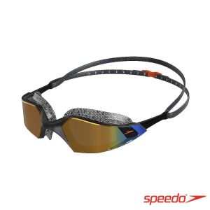 Speedo 成人運動泳鏡 Aquapulse Pro 鏡面 灰