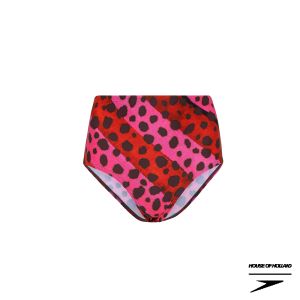 HOH x Speedo 聯名 高腰泳褲 紫紅