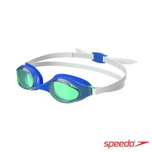 Speedo 兒童運動泳鏡 Hyper Flyer 藍/翡翠綠