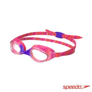 Speedo 兒童運動泳鏡 Hyper Flyer 粉紫