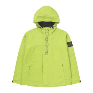 SUPERDRY 韓版 男款 防風外套 長袖外套 Hooded Windbreaker 萊姆