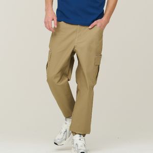 SUPERDRY 韓版 男款 工裝褲 休閒長褲 Label Cargo Jogger 深褐