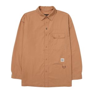 SUPERDRY 韓版 男款 長襯衫 Over Fit Utility 橘色