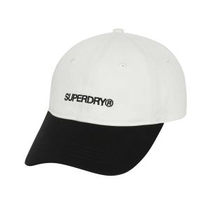 SUPERDRY 韓版 男女適用 棒球帽 Basic 2-Tone 黑