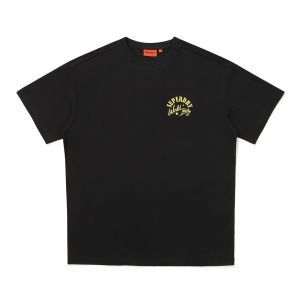 SUPERDRY 韓版 中性款 男女適穿 短袖T恤 World Tour 黑